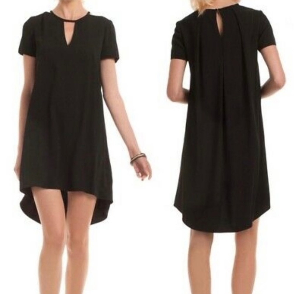 βοΈ Trina Turk Flora Maria High Low Swing Dress